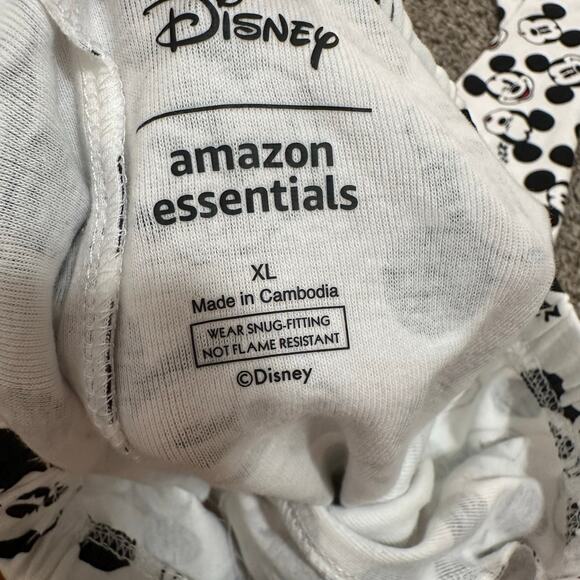 DISNEY AMAZON ESSENTIALS Kid's Mickey Vibes Pajama Pants Size XL - Picture 3 of 10